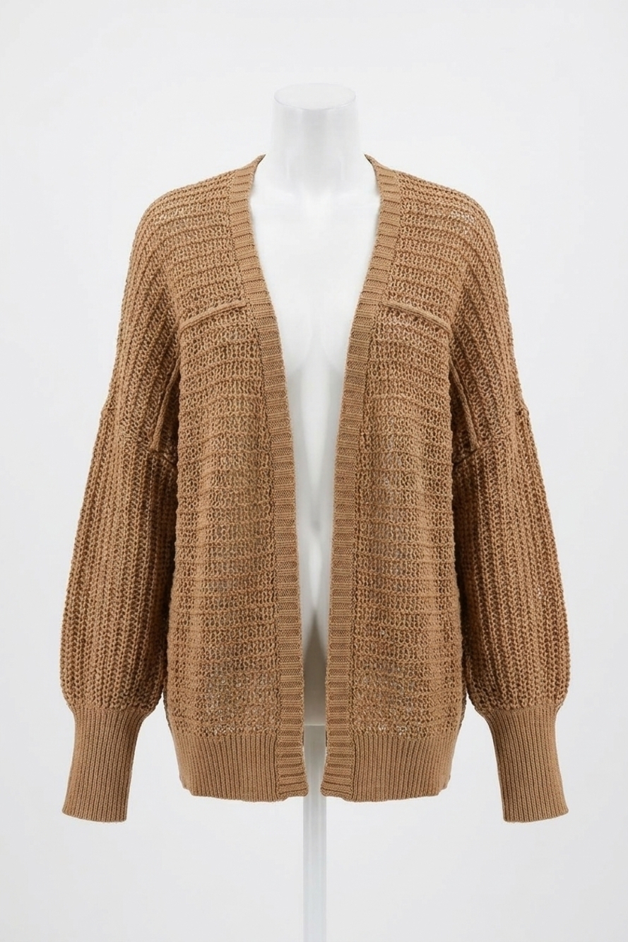 NEW AND THE WHY how you feel bolero cardigan in oak